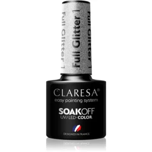 ClaresaSoakOff UV/LED Color Full Glitter géles körömlakk Akció