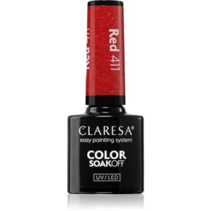 ClaresaSoakOff UV/LED Color Sunny Garden géles körömlakk Gyors szállítás