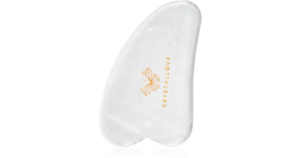Azonnali szállítás CrystalloveClear Quartz Gua Sha masszázs szegédeszköz