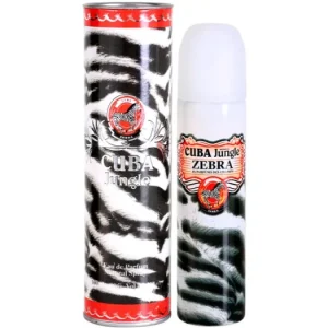 Biztonságos vásárlás CubaJungle Zebra Eau de Parfum hölgyeknek