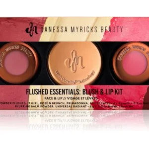 Szezonális akció Danessa Myricks BeautyFlushed Essentials dekoratív kozmetika szett