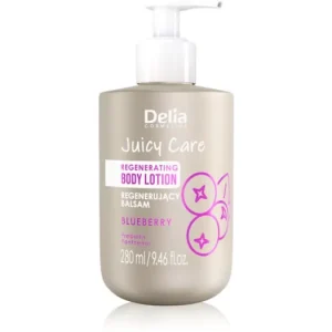 Akciós ár Delia CosmeticsJuicy Care Blueberry regeneráló testápoló tej