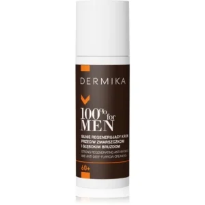 Árcsökkenés Dermika100% for Men Regeneratív ránctalanító krém uraknak