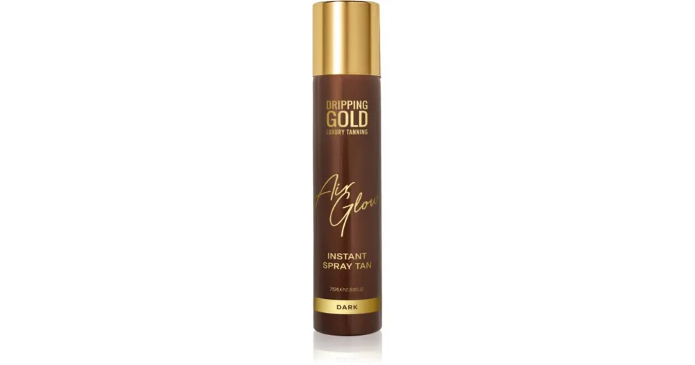 Dripping GoldAir Glow Instant Spray Tan spray testre Újdonság