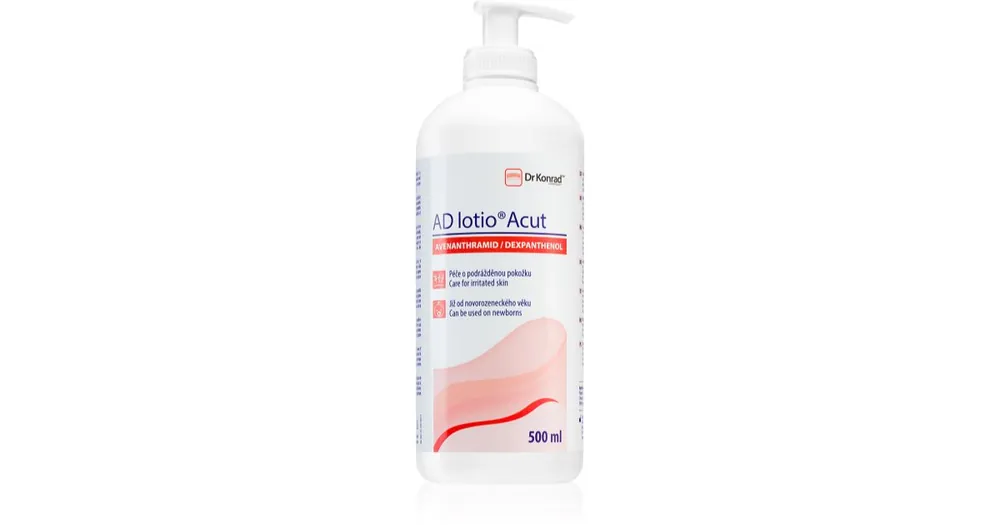 Dr KonradAD lotio® Acut krém az irritált bőrre Újdonság