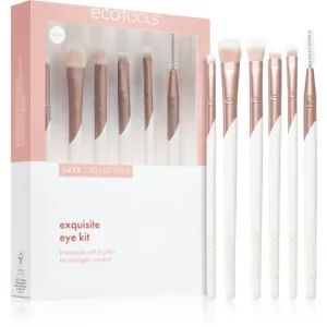 Azonnali szállítás EcoToolsLuxe Collection Exquisite ecset szett szem és szemöldök számára