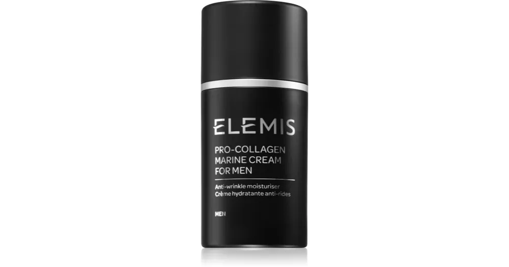ElemisMen Pro-Collagen Marine Cream hidratáló krém a ráncok ellen Biztonságos vásárlás