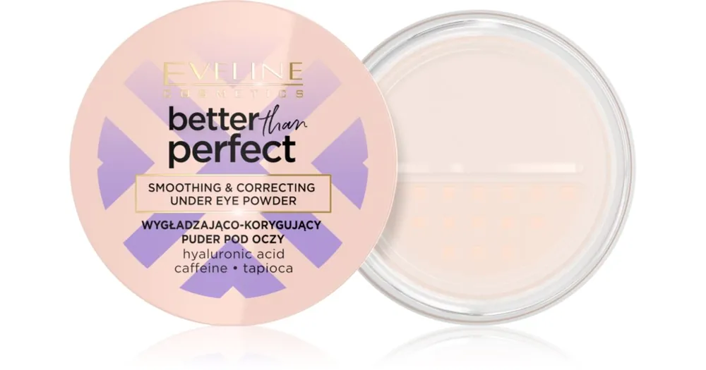 Legkelendőbb Eveline CosmeticsBetter than Perfect lágy púder szemre