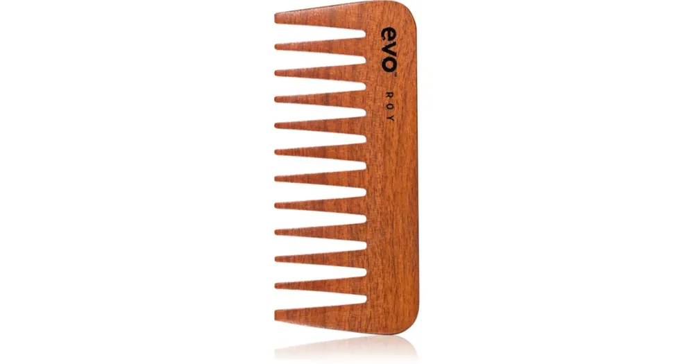 EVORoy Detangling Comb fésű fából készült Prémium