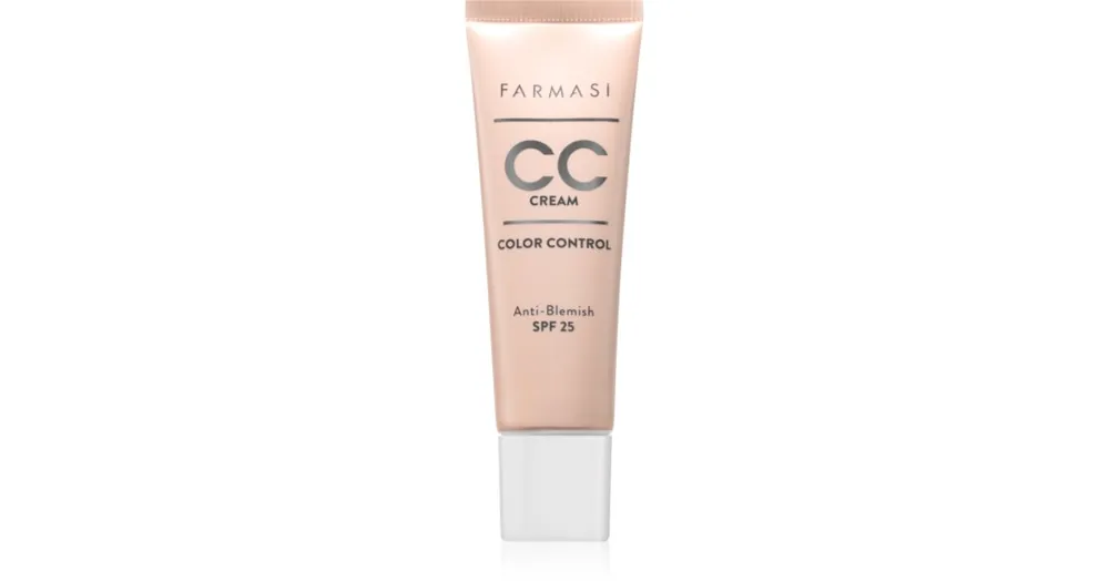 FarmasiColor Control élénkítő CC krém SPF 25 Kedvezményes ár