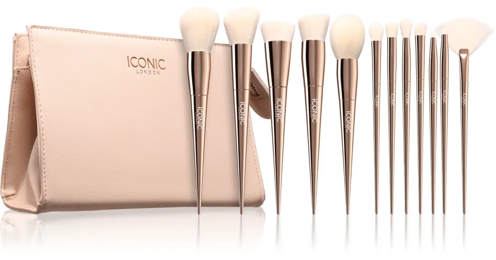Vedd meg online ICONIC LondonUltimate Brush Set Ecsetkészlet táskával