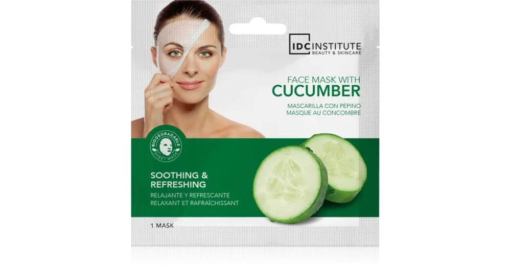 IDC InstituteCucumber maszk az arcra Újdonság