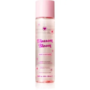I Heart RevolutionBlossom Bloom illatosított haj- és testpermet hölgyeknek árnyalat Cherry Blossom & Pomegranate Bestseller
