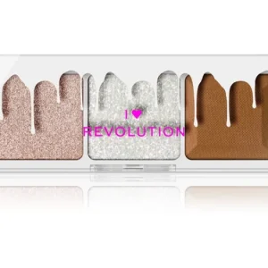 Bestseller I Heart RevolutionMini Chocolate Palette szemhéjfesték paletta