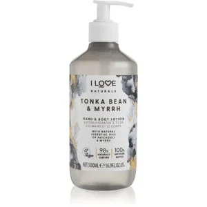 I LoveNaturals Tonka Bean & Myrrh testápoló tej Biztonságos fizetés
