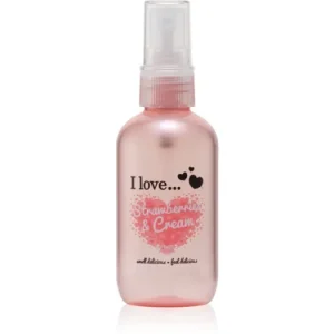 Alacsony ár I LoveStrawberries & Cream frissítő test spray hölgyeknek
