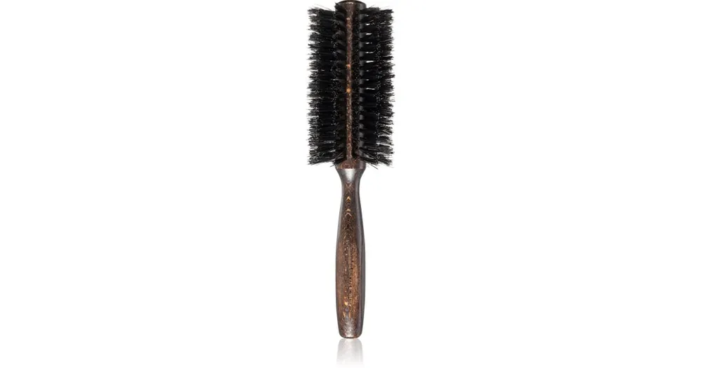 Prémium JanekeBobinga Wood Hairbrush Ø 60mm fa hajkefe