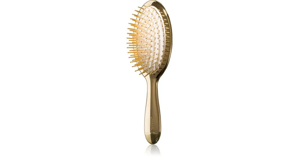 Kedvezményes ár JanekeGold Line Air-Cushioned Brush with Gold Pins lapos kefe