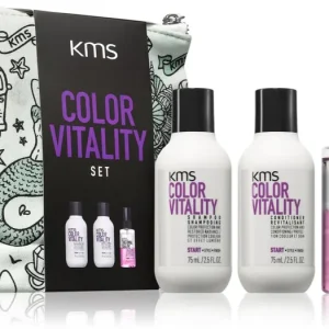 Kedvezmény KMSColor Vitality Set utazási készlet festett hajra