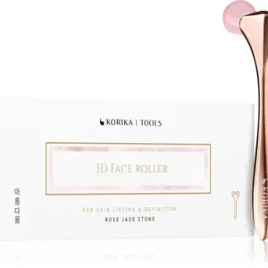 Nézd meg most KORIKATools 3D Face Roller Rose Jade Stone masszázs henger az arcra