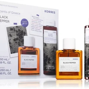 Gyors szállítás KorresBlack Pepper ajándékszett uraknak