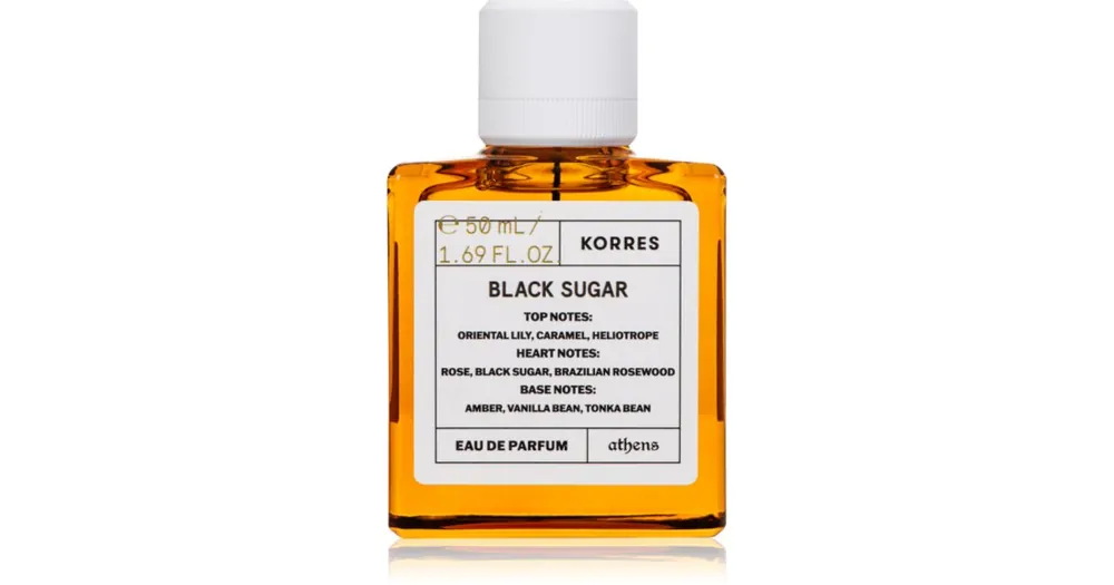 Újdonság KorresBlack Sugar Eau de Parfum hölgyeknek