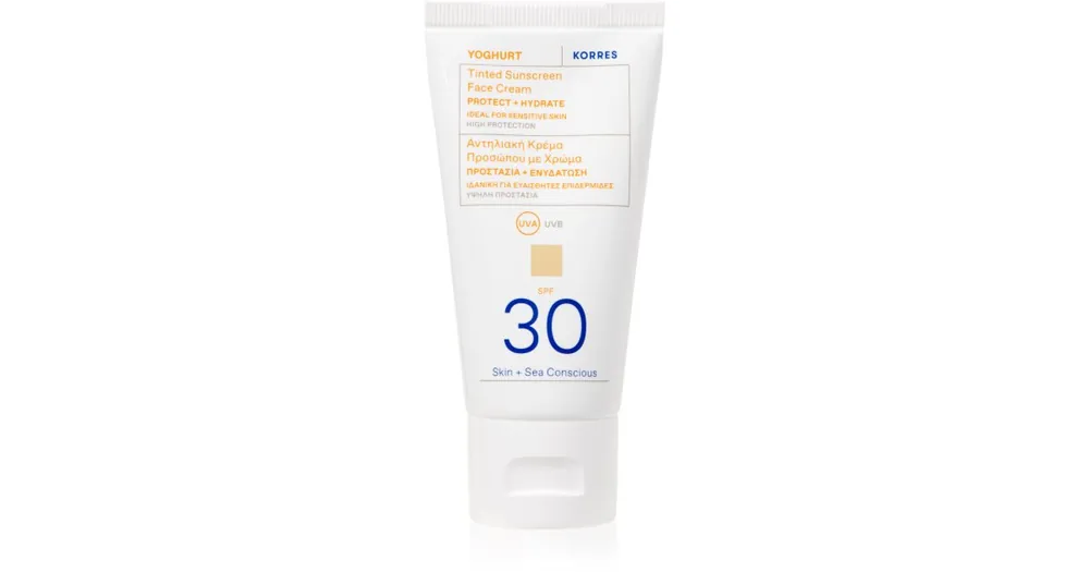 Akciós ár KorresYoghurt Tinted Sunscreen színező napozókrém