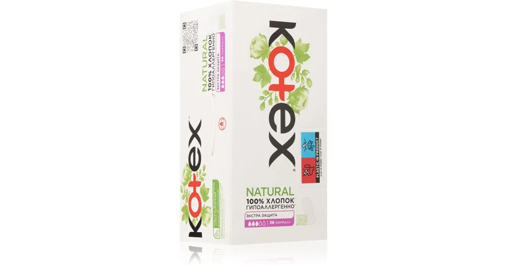 KotexNatural Normal+ tisztasági betétek Bestseller