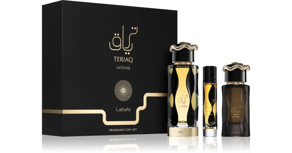 Alacsony ár LattafaTeriaq Intense ajándékszett unisex