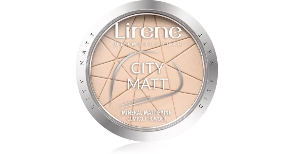 Árcsökkenés LireneCity Matt mattító púder
