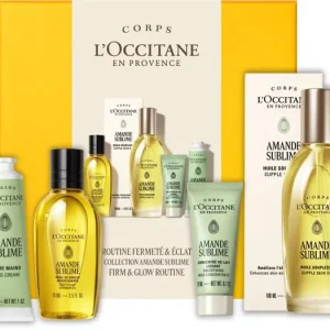 L’OccitaneAmande Sublime Firm & Glow Routine ajándékszett Azonnal elérhető
