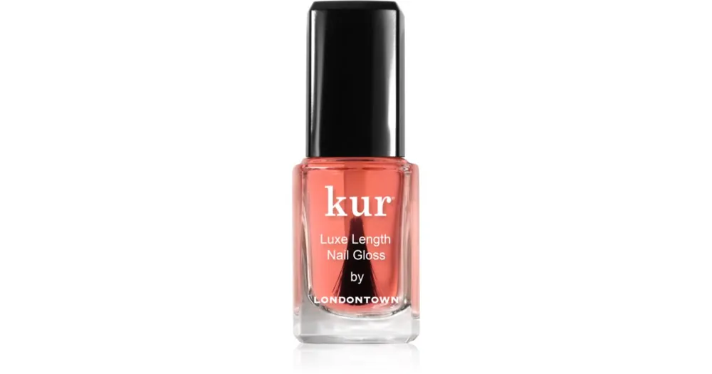 Ajánlat LONDONTOWNKur Luxe Length Nail Gloss körömerősítő lakk gyenge és sérült körmökre