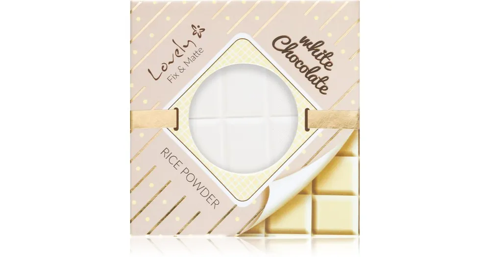 Biztonságos fizetés LovelyWhite Chocolate Rice Powder transparens púder