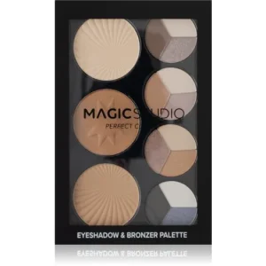 Magic studioEyeshadow & Bronzer Palette multifunkciós arc paletta Azonnal elérhető