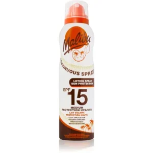 MalibuContinuous Spray védő spray SPF 15 Expressz szállítás