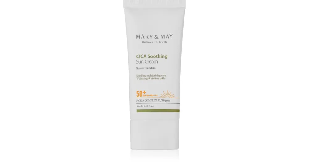 Csak ma Mary&MayCica Soothing nyugtató és védő krém SPF 50+