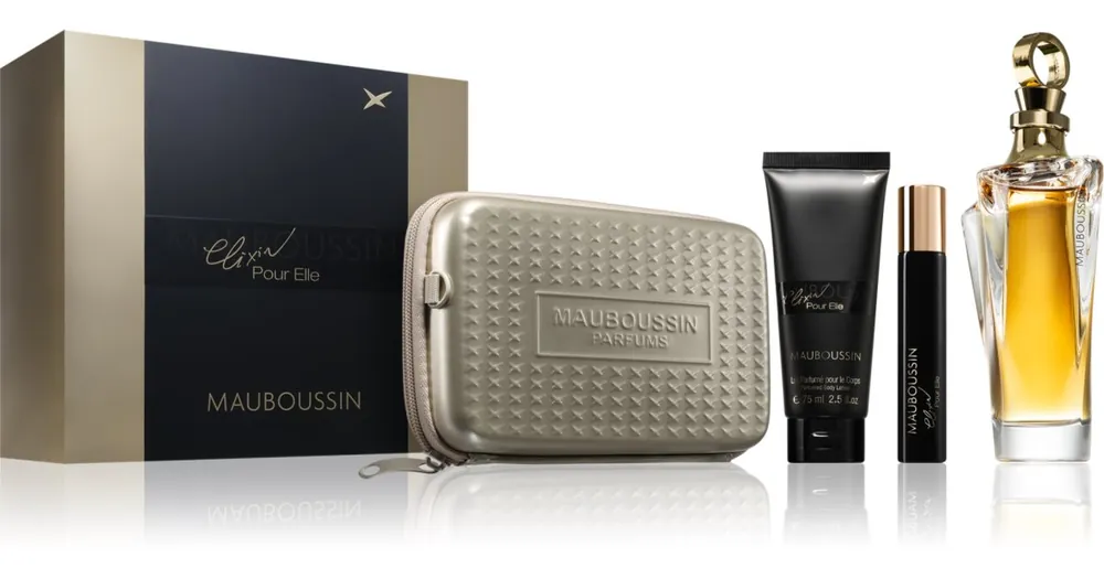 MauboussinPrestige Set Elixir Pour Elle ajándékszett hölgyeknek Expressz kézbesítés