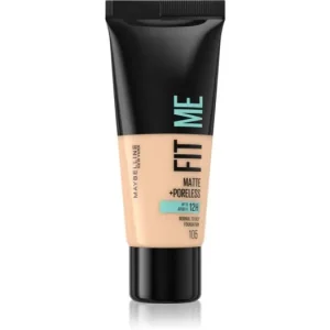 Különleges ajánlat MAYBELLINE NEW YORKFit Me! Matte+Poreless pórusösszehúzó és mattító alapozó normál és olajos bőrre