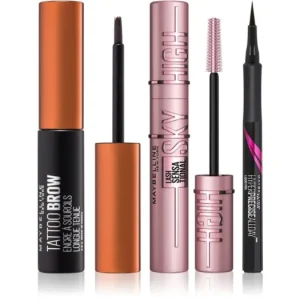 MAYBELLINE NEW YORKMake-Up Set kedvezményes ár szettben szem és szemöldök számára Medium Brown Csak ma