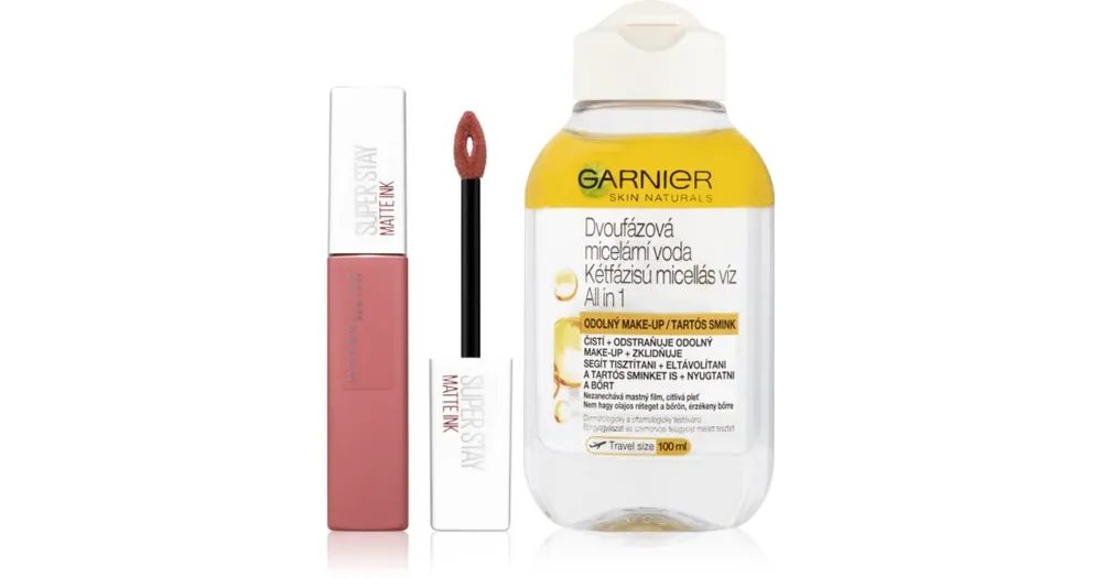 Korlátozott ajánlat MAYBELLINE NEW YORKMake-Up Set szett az ajkakra
