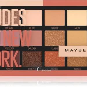 MAYBELLINE NEW YORKNudes Of New York szemhéjfesték paletta Expressz szállítás