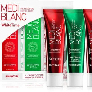 MEDIBLANCDental Care White Time Set fogápoló készlet A fényes fehér fogakért Rendeld meg most