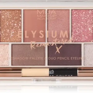 Kiárusítás MUA Makeup AcademyElysium Remastered 10 színt tartalmazó szemhéjfesték paletta duo