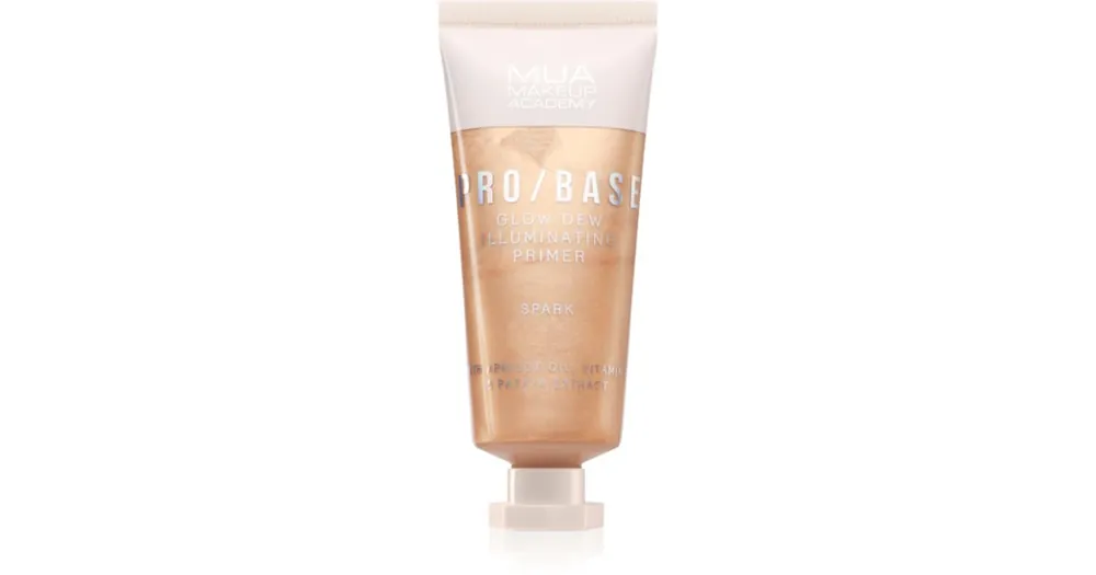 Végkiárusítás MUA Makeup AcademyPRO/BASE Glow Dew ragyogást adó primer