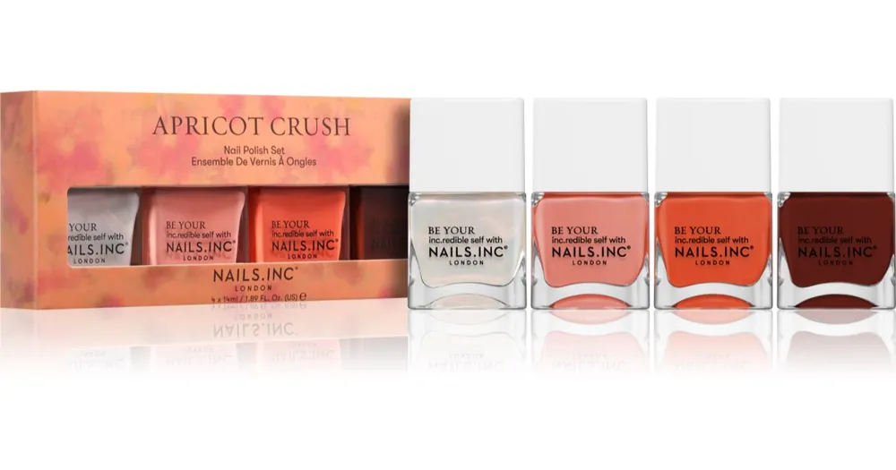 Legjobb ár Nails Inc.Apricot Crush körömlakk szett
