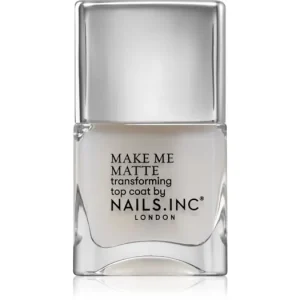 Nails Inc.Better on Top Matte gyorsan száradó fedőlakk matt hatással Biztonságos fizetés