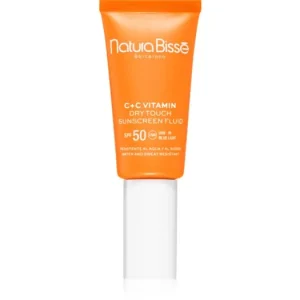 Népszerű Natura BisséC+C Vitamin Dry Touch Sunscreen Fluid bőrvédő folyadék SPF 50