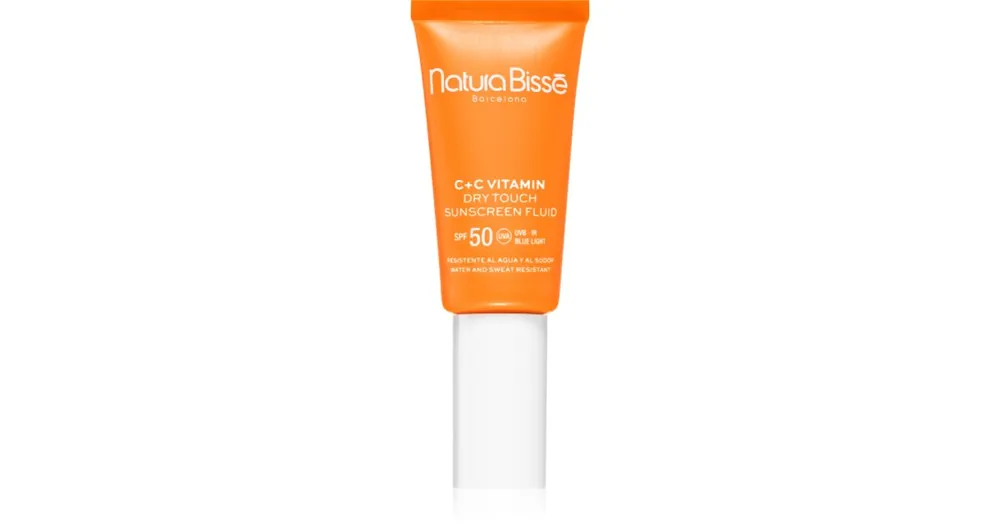 Népszerű Natura BisséC+C Vitamin Dry Touch Sunscreen Fluid bőrvédő folyadék SPF 50