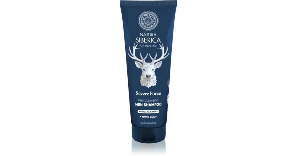 Árcsökkenés Natura SibericaArctic Wild Severe Force tisztító sampon