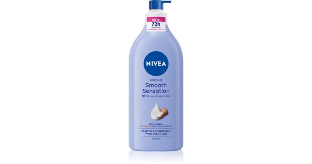 NIVEASmooth Sensation hidratáló testápoló tej száraz bőrre Olcsó